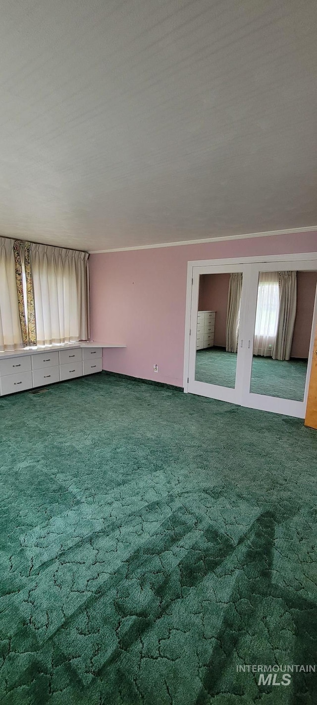 unfurnished room featuring carpet floors