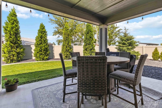 9115 S Palena Ave, Kuna, ID 83634 - view of patio with outdoor dining space
