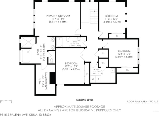 9115 S Palena Ave, Kuna, ID 83634 - home floor plan