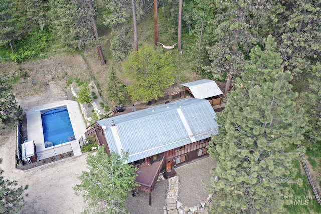 10 Daggett Rim, Boise, ID 83716 - aerial view of property and surrounding area with a pool