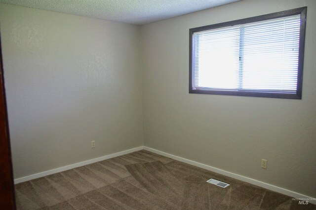 unfurnished room featuring carpet floors