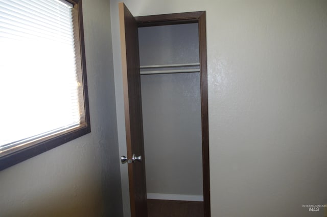 view of closet