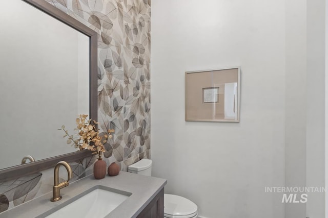 12975 Sandy Dr, Donnelly, ID 83615 - bathroom with toilet and vanity