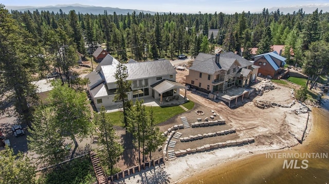 12975 Sandy Dr, Donnelly, ID 83615 - aerial view of property and surrounding area with a forest