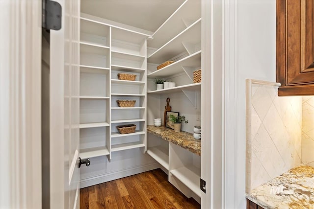 view of pantry