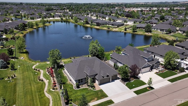 547 S Rivermist Ave, Star, ID 83669 - aerial perspective of suburban area featuring a nearby body of water