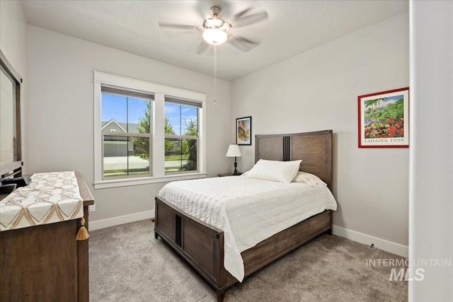 547 S Rivermist Ave, Star, ID 83669 - bedroom featuring light colored carpet and a ceiling fan