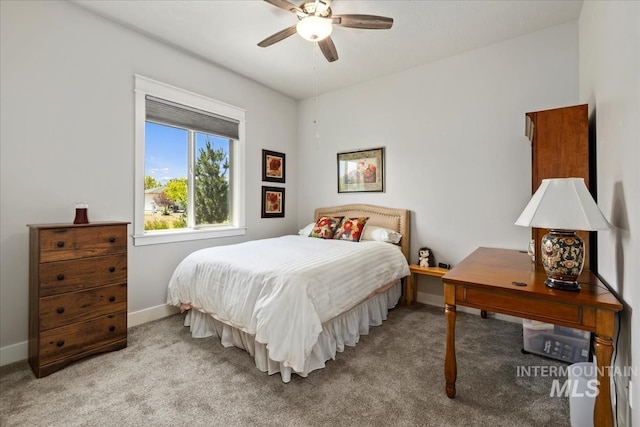 547 S Rivermist Ave, Star, ID 83669 - carpeted bedroom featuring baseboards and ceiling fan