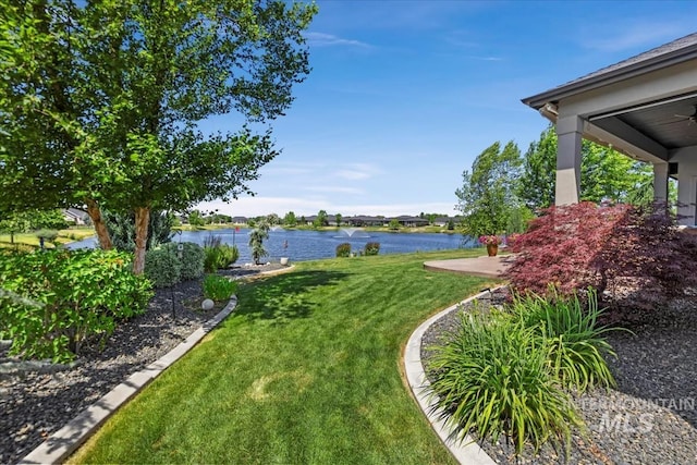 547 S Rivermist Ave, Star, ID 83669 - view of green lawn featuring a water view
