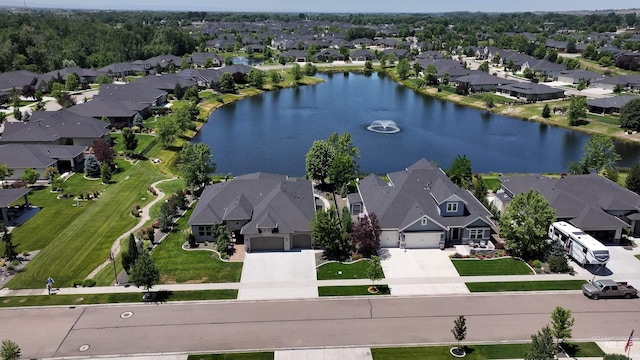 547 S Rivermist Ave, Star, ID 83669 - aerial view of residential area featuring a large body of water