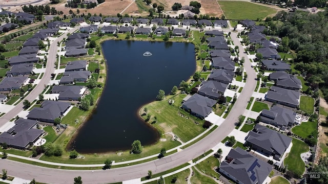 547 S Rivermist Ave, Star, ID 83669 - aerial view of property and surrounding area with nearby suburban area and a large body of water
