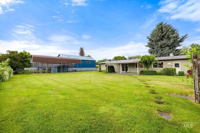 222 Dawn St, Eagle, ID 83616 - view of yard featuring a detached carport
