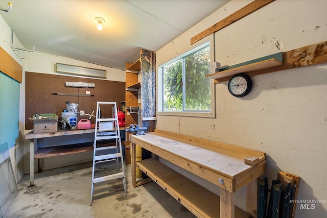 222 Dawn St, Eagle, ID 83616 - basement featuring a workshop area
