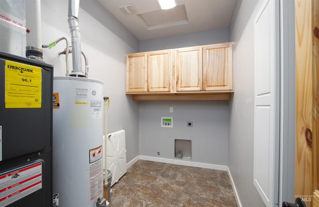 utilities with gas water heater