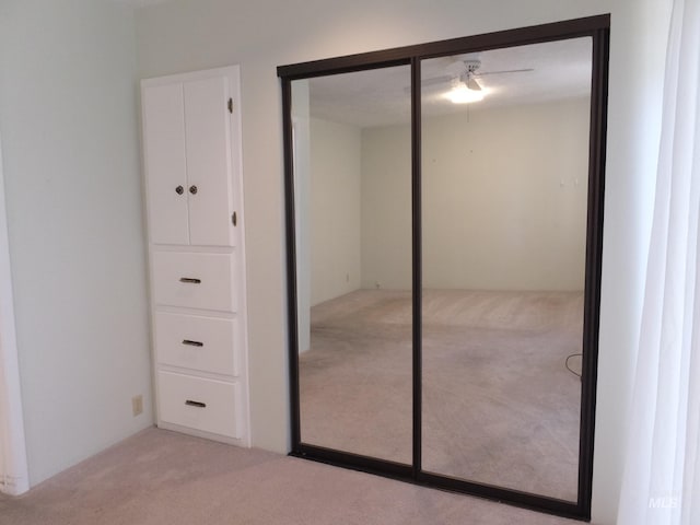view of closet