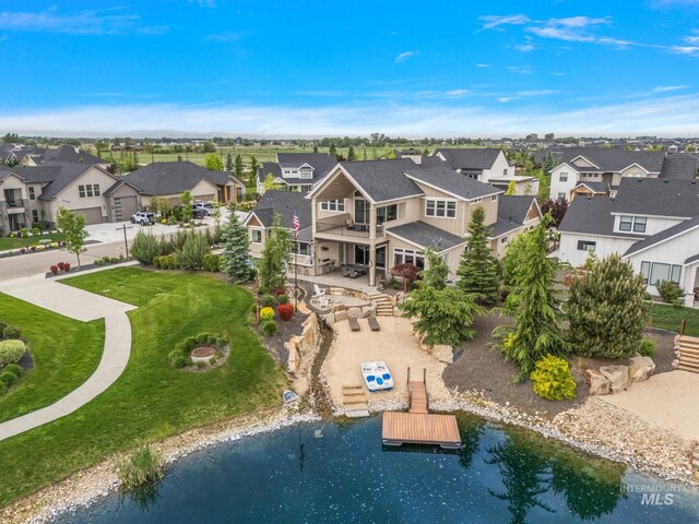 1358 N Morehouse Ave, Eagle, ID 83616 - aerial view of residential area