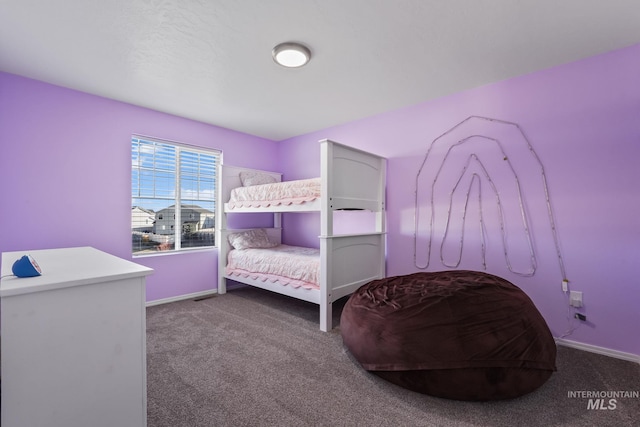 bedroom featuring carpet floors