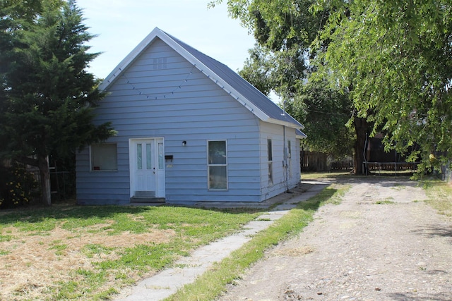 view of bungalow-style home