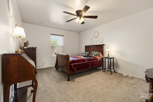 4590 E Stone Falls Dr, Nampa, ID 83686 - bedroom featuring carpet flooring, a ceiling fan, and baseboards