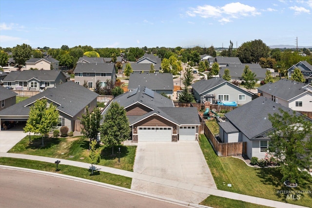 4590 E Stone Falls Dr, Nampa, ID 83686 - aerial perspective of suburban area