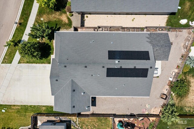 4590 E Stone Falls Dr, Nampa, ID 83686 - aerial view of property and surrounding area