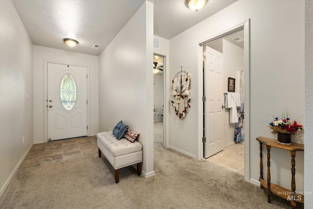 4590 E Stone Falls Dr, Nampa, ID 83686 - carpeted entryway featuring baseboards