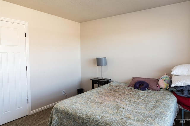 bedroom featuring carpet floors