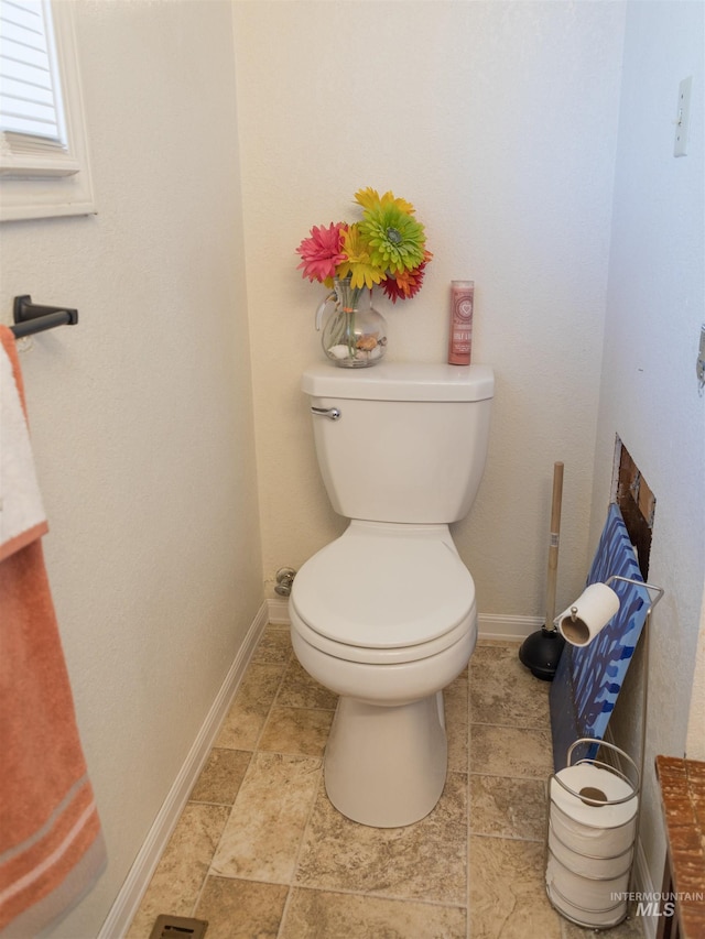 bathroom with toilet