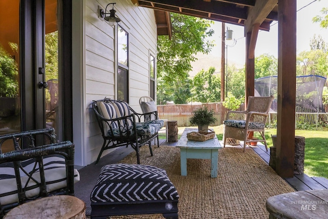 view of patio