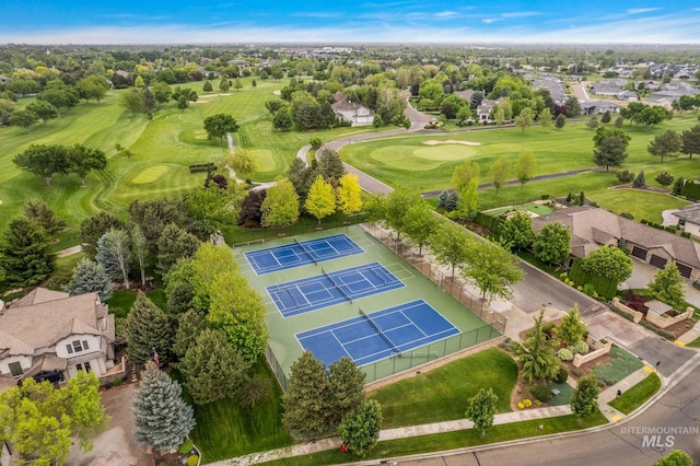 6922 N Agrarian, Meridian, ID 83646 - aerial view of a golf course