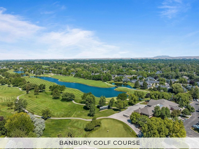 811 N Creekwater Lot 13/6, Eagle, ID 83616 - aerial perspective of suburban area with a large body of water, a golf course, and a tree filled landscape