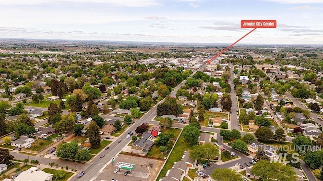 720 E Main St, Jerome, ID 83338 - aerial perspective of suburban area