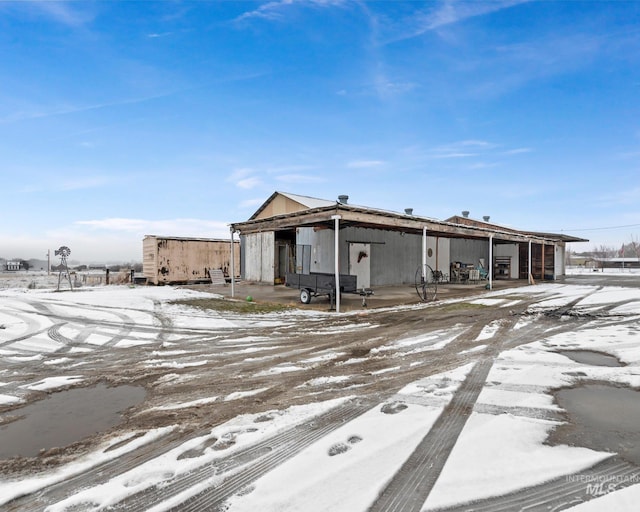 view of manufactured / mobile home