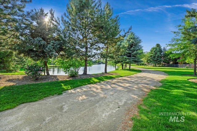 356 E Lake Briar Ln, Eagle, ID 83616 - view of property's community featuring a water view and a yard