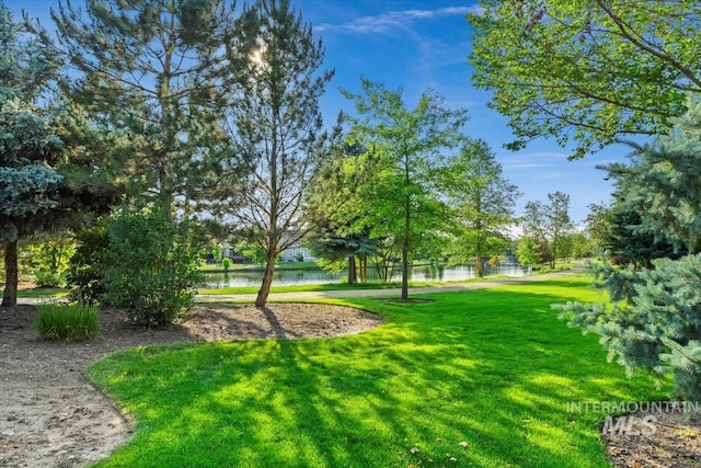 356 E Lake Briar Ln, Eagle, ID 83616 - view of property's community with a water view and a lawn