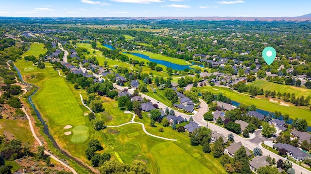 2411 S Marypost, Eagle, ID 83616 - aerial view of a large body of water and a golf club