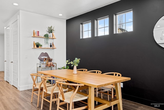 10148 Irongate Dr, Nampa, ID 83687 - dining space featuring recessed lighting, light wood-type flooring, and baseboards