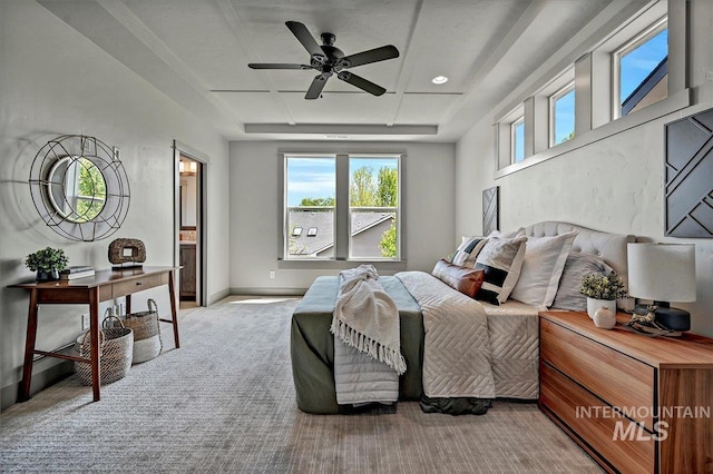 2128 N Woodcreek St, Boise, ID 83704 - bedroom with carpet, connected bathroom, and baseboards