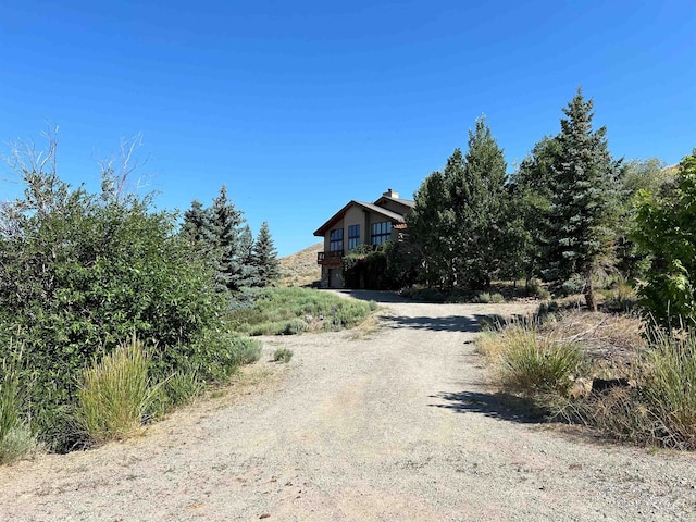 1262 N Soldier Creek Rd, Fairfield, ID 83327 - view of road with gravel driveway
