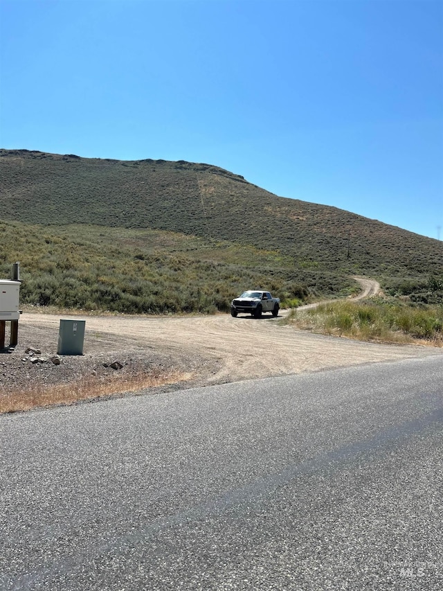 view of mountain feature