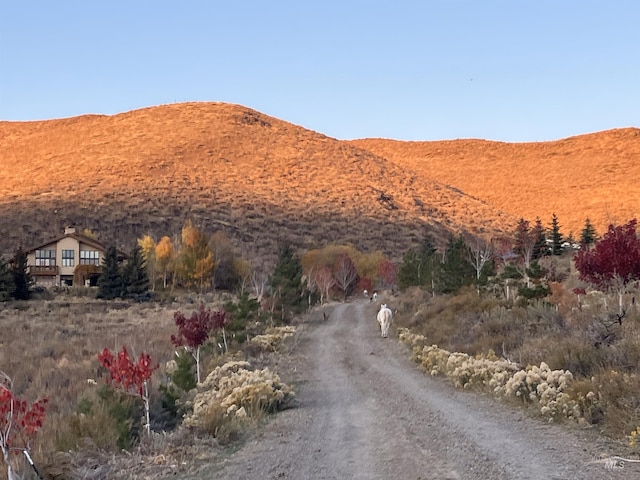 1262 N Soldier Creek Rd, Fairfield, ID 83327 - mountain view featuring a rural view