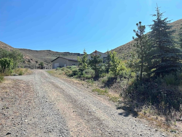 1262 N Soldier Creek Rd, Fairfield, ID 83327 - view of road featuring a mountain view
