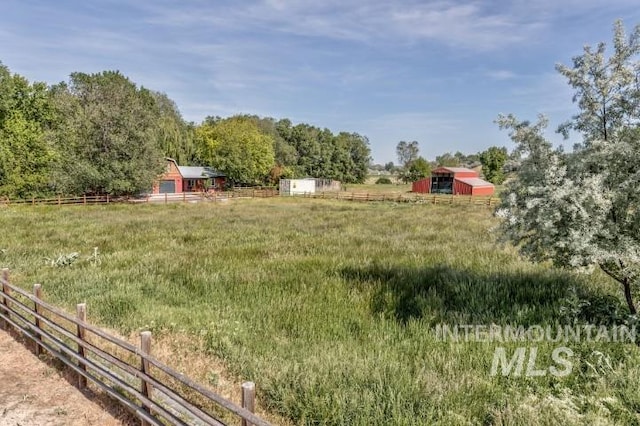 4610 Power Rd, Ontario, OR 97914 - view of yard with a view of countryside and an outbuilding