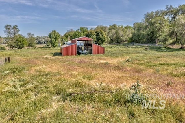 4610 Power Rd, Ontario, OR 97914 - view of yard with an outbuilding and a view of countryside