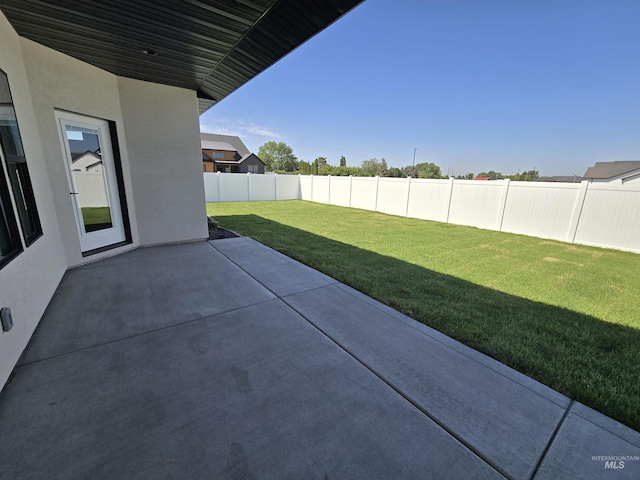 531 Full Moon Way, Twin Falls, ID 83301 - fenced backyard featuring a patio area