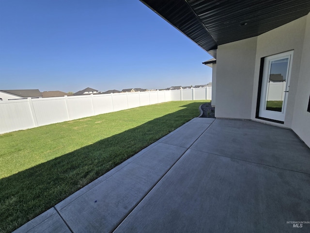 531 Full Moon Way, Twin Falls, ID 83301 - fenced backyard featuring a patio