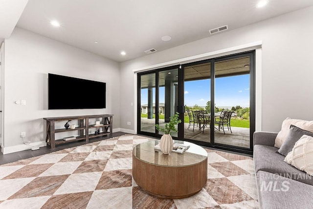 1519 S Galaxy Way, Boise, ID 83712 - living room with baseboards and recessed lighting