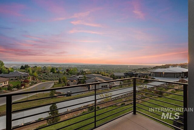 1519 S Galaxy Way, Boise, ID 83712 - balcony with a residential view
