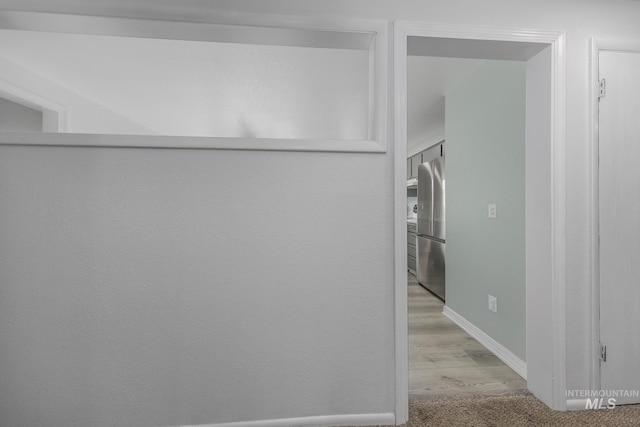 hall with baseboards