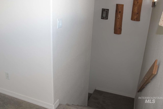 interior space with baseboards